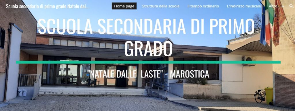 Sito presentazione scuola secondaria